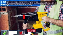 Brushless Electric Hammer Drill Multifunctional Rotary Cordle... -- Amazing Value 2026 | Must Have!