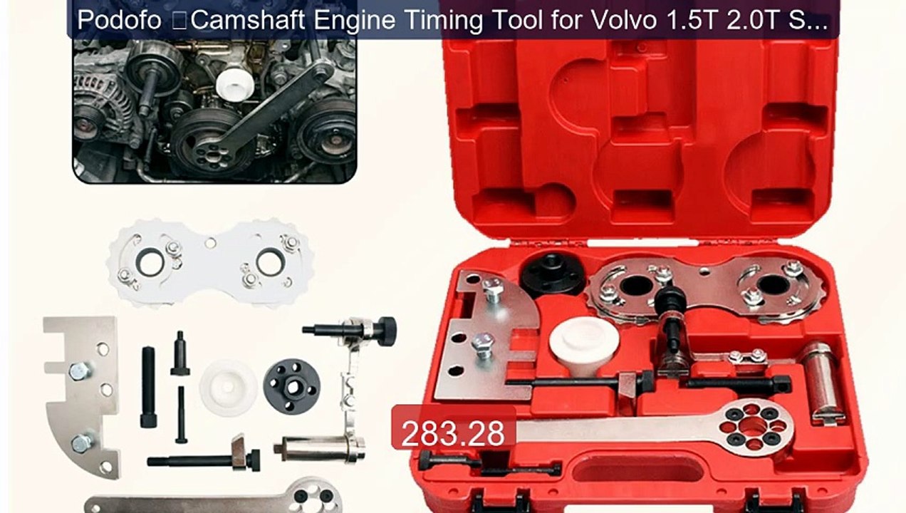 Podofo ﻿Camshaft Engine Timing Tool for Volvo 1.5T 2.0T S60 S... -- Amazing Value 2026 | Must Have!