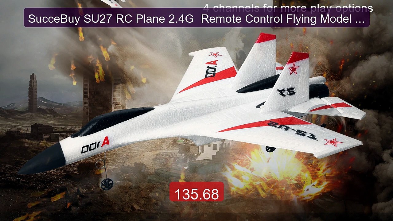 SucceBuy SU27 RC Plane 2.4G  Remote Control Flying Model Glide... -- Best Buy 2026 | Great Quality!