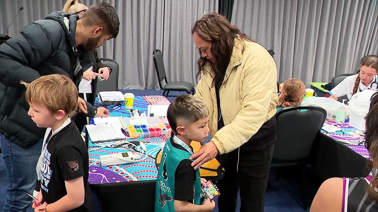Sport program providing health checks to hundreds of Indigenous children in WA