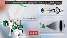 1 Set HVLP Professional Spray Gun 1.4/1.7/2.0/2.5mm Nozzle 600cc H... -- Best Deal 2026 | Shop Now!