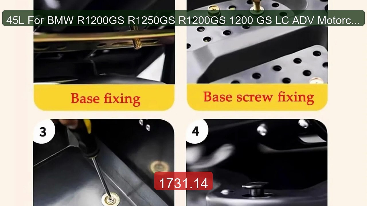 45L For BMW R1200GS R1250GS R1200GS 1200 GS LC ADV Motorcycle ... -- Hot Deal 2026 | Limited Offer!