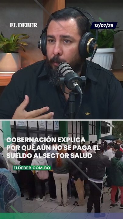 Gobernación explica por qué aún no se paga el sueldo al sector salud
