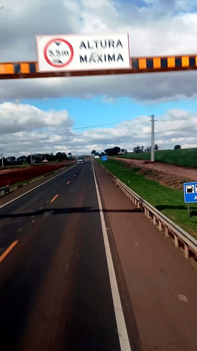 BR-153/Paraná divisa com São Paulo