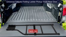 Universal Tailgate Folding Ladder Pickup Truck Rear Door Aluminum ... -- Best Deal 2026 | Shop Now!