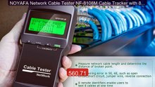 NOYAFA Network Cable Tester NF-8108M Cable Tracker with 8 Remo... -- Hot Deal 2026 | Limited Offer!