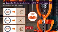SucceBuy Mortising Attachment for Drill Press, 4 Model Drills... -- Amazing Value 2026 | Must Have!