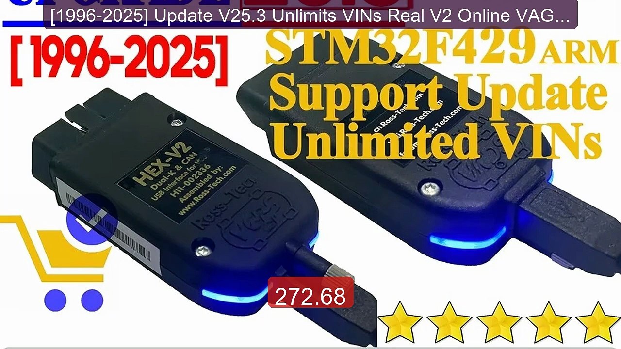 [1996-2025] Update V25.3 Unlimits VINs Real V2 Online VAG HEX V2 H... -- Best Deal 2026 | Shop Now!