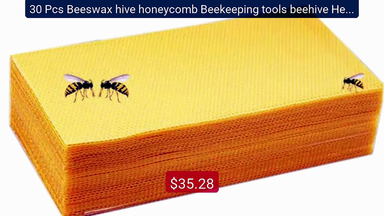 30 Pcs Beeswax hive honeycomb Beekeeping tools beehive Help b... -- Amazing Value 2026 | Must Have!