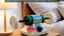 Jewelry Polishing Machine Bench Buffer Polisher 220V EU Variab... -- Best Buy 2026 | Great Quality!