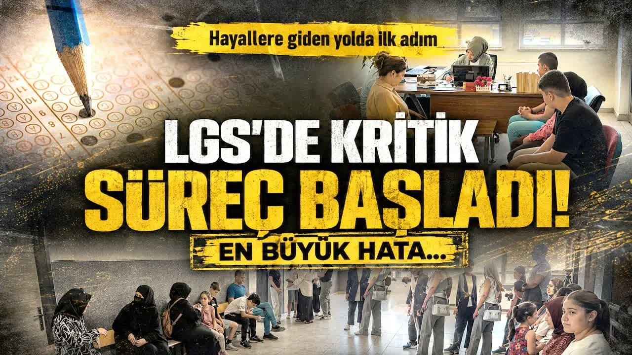 LGS Tercihleri Başladı: Uzmanlardan "Yüzdelik Dilime Dikkat" Uyarısı