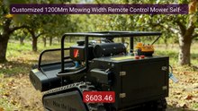 Customized 1200Mm Mowing Width Remote Control Mower Self-prope... -- Best Buy 2026 | Great Quality!