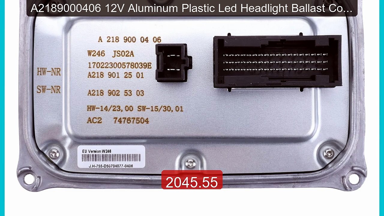 A2189000406 12V Aluminum Plastic Led Headlight Ballast Cont... -- Top Pick 2026 | Unbeatable Price!