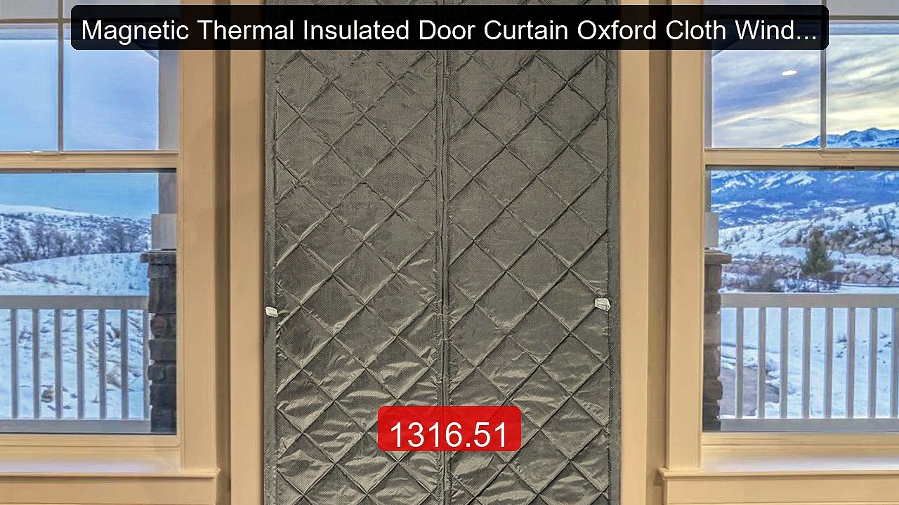 Magnetic Thermal Insulated Door Curtain Oxford Cloth Windproof... -- Hot Deal 2026 | Limited Offer!