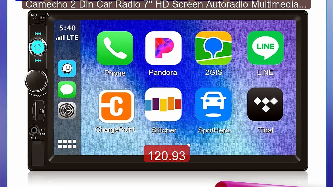 Camecho 2 Din Car Radio 7" HD Screen Autoradio Multimedia U... -- Top Pick 2026 | Unbeatable Price!