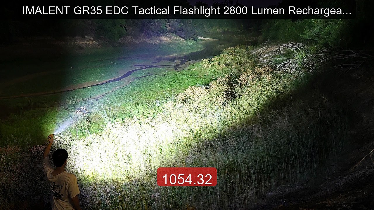 IMALENT GR35 EDC Tactical Flashlight 2800 Lumen Rechargeable S... -- Best Buy 2026 | Great Quality!