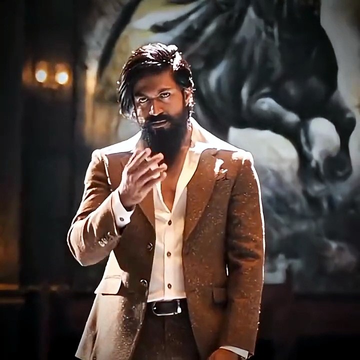 KGF _ Rocky Bhai Dangerous Entry Scene _ Yash Powerful Action Edit _ Monster Attitude Mode