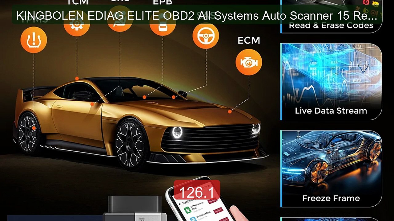 KINGBOLEN EDIAG ELITE OBD2 All Systems Auto Scanner 15 Resets Diag... -- Best Deal 2026 | Shop Now!