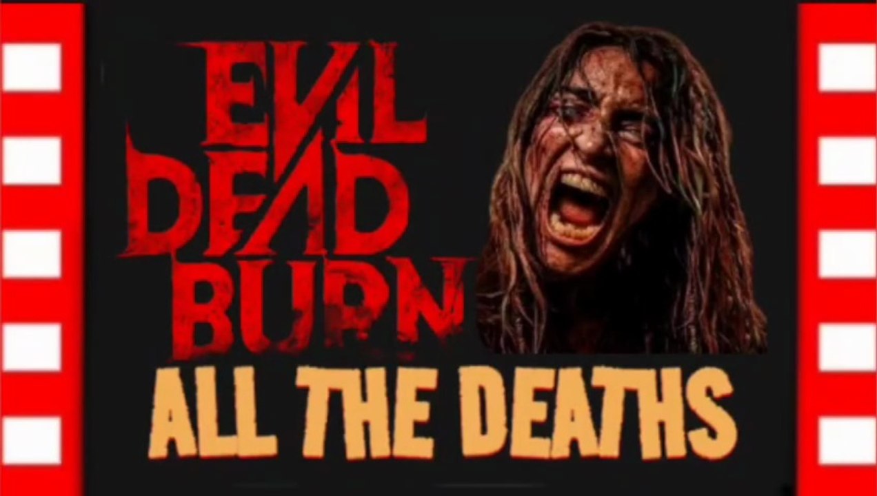Evil Dead Burn_ All The Deaths #horror #movie #review #video #subscribe