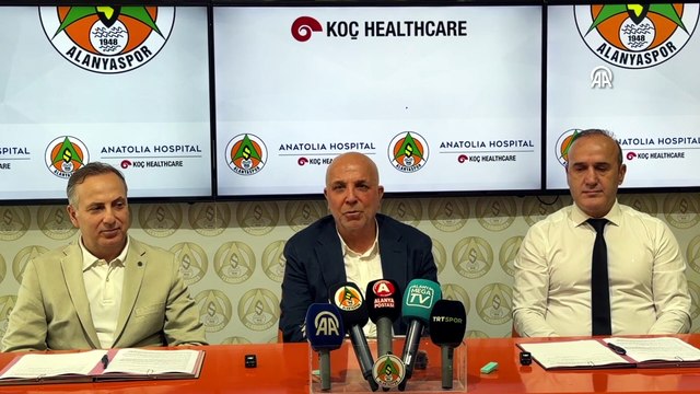 Alanyaspor'da sağlık sponsorluğu anlaşması imzalandı | Ajansspor | AA