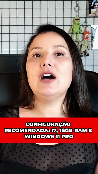 CONFIGURAÇÃO RECOMENDADA I7 16GB RAM E WINDOWS...