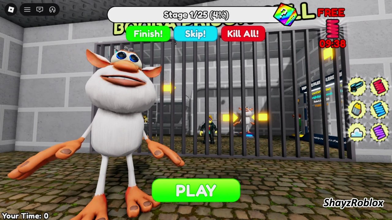 BOOBA'S PRISON RUN! OBBY Roblox Gameplay Walkthrough No Death 4K