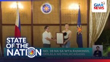 Alex Eala na No. 28 na sa WTA Rankings, kinilala ng Malacañang | SONA