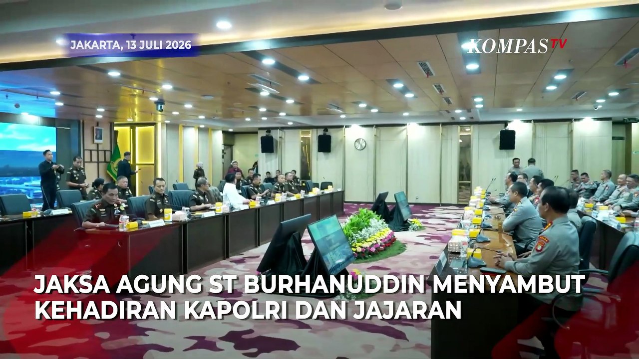 Sambutan Hangat Panglima TNI dan Kejagung untuk Kunjunga Kapolri