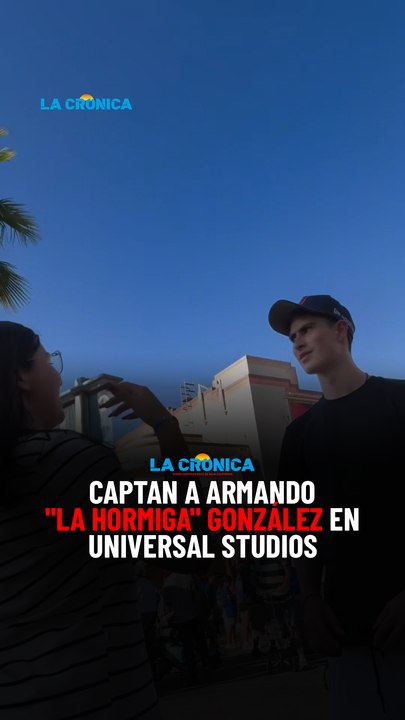 Captan a Armando "La Hormiga" González en Universal Studios