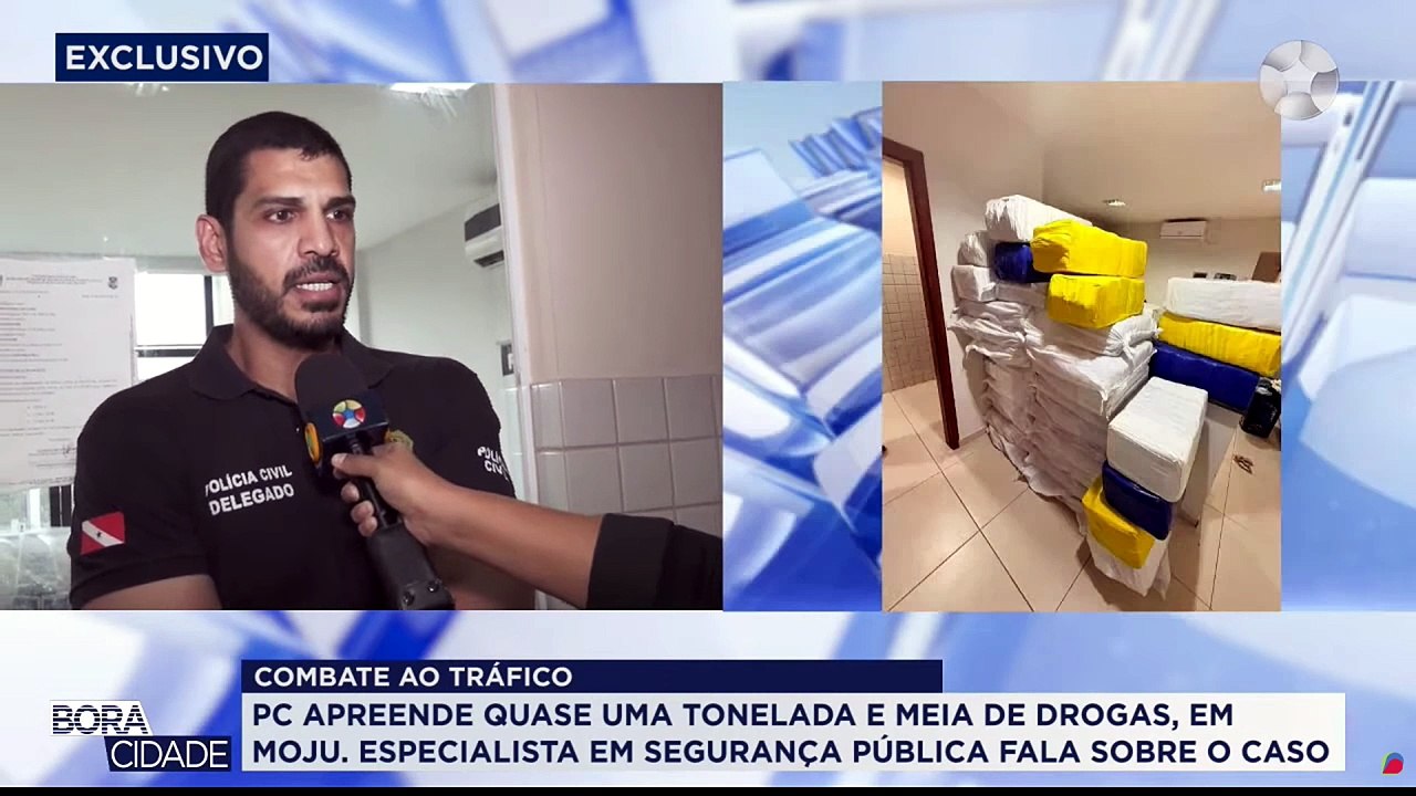 APREENÇÃO DE DORGA - PC EM MEGA OPERAÇÃO APREENDE QUASE UMA TONELADA E MEIA DE DORGAS NO MUNICIPIO DE MOJU