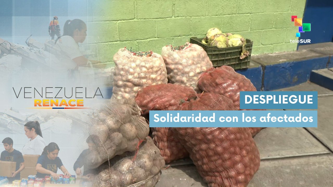 Venezuela despliega campamentos transitorios para los afectados 