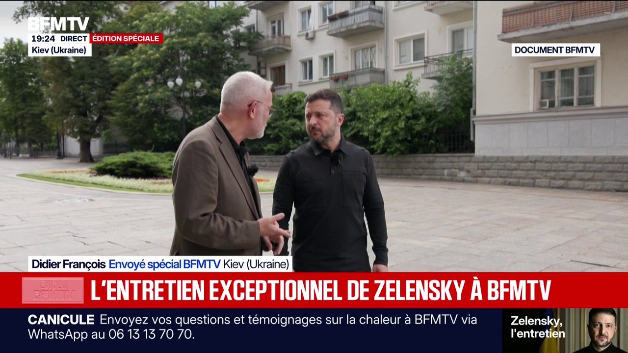 Guerre en Ukraine: "Je remercie les Français qu...