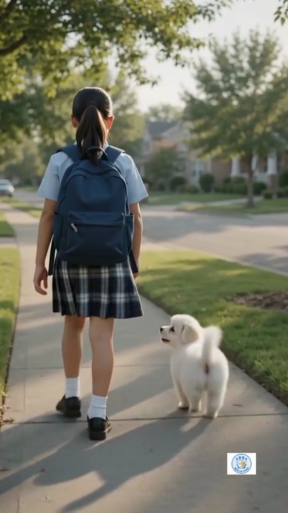 🐶 A Schoolgirl's Kindness Reunited a Puppy with Its Mom ❤️
