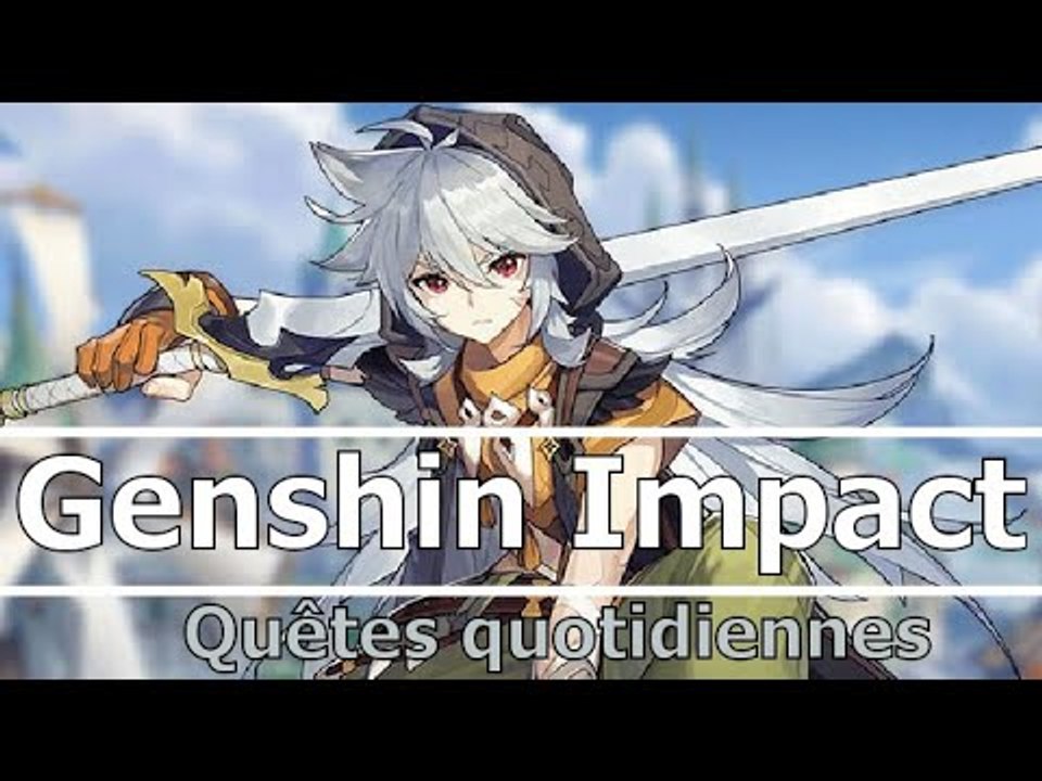 Genshin Impact FR | Quêtes quotidienne et quelques donjons #1 - Partie 2/2