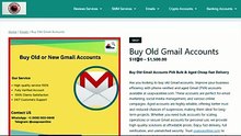 Verified Old Gmail Accounts – Established Reputation, Higher Sending Limits