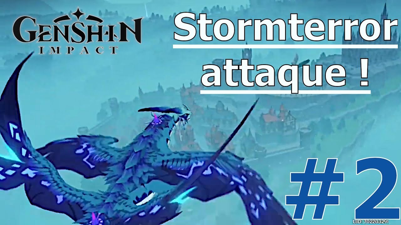 Genshin Impact FR | Let's Play #2 : Stormterror attaque mostadt