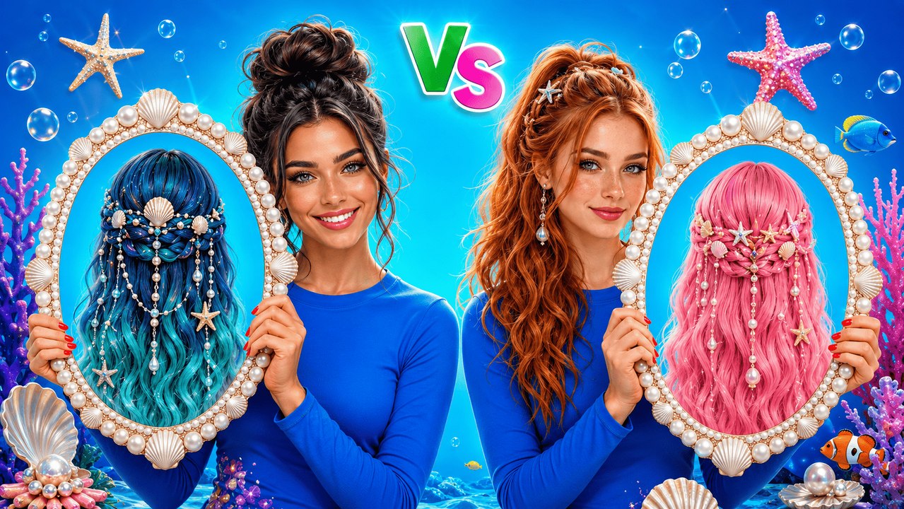 Nerd Transforms into Stunning Undersea Beauty!...