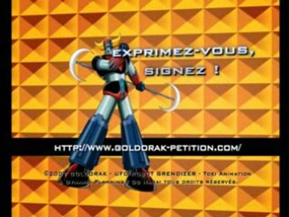 Goldorak_petition pour edition dvd