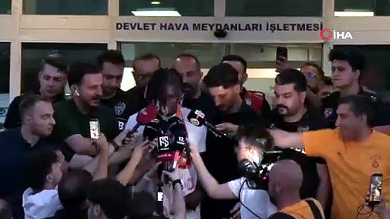 Galatasaray’ın yeni transferi Lesley Ugochukwu, İstanbul’a geldi | Ajansspor | IHA