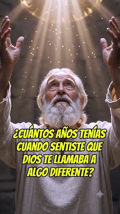 🔴 Obedeció a los 75 años sin dudar