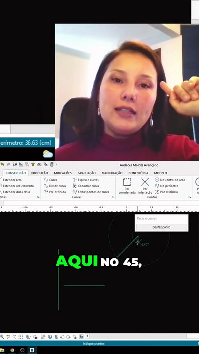 SNAP AUTOMÁTICO FACILITA CONSTRUÇÃO DE RETAS NO AUDACES