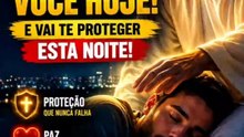 Antes de dormir, faça esta oração e entregue sua noite nas mãos de Deus. Que Ele traga paz ao seu coração, proteja sua família e renove suas forças. 🙏❤️