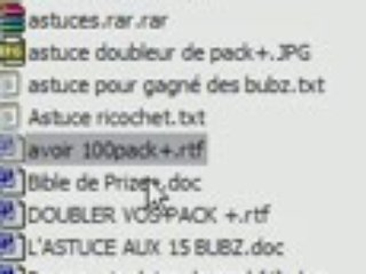 Astuces prizee