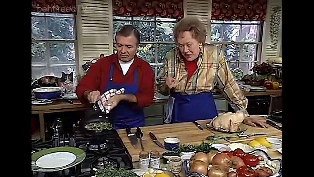 Julia & Jacques Cooking at Home | Roast Chicken-Three Ways to Perfectly Roasted Chickens| TV Reality Series (1999) S01-E114 [Full Movie]