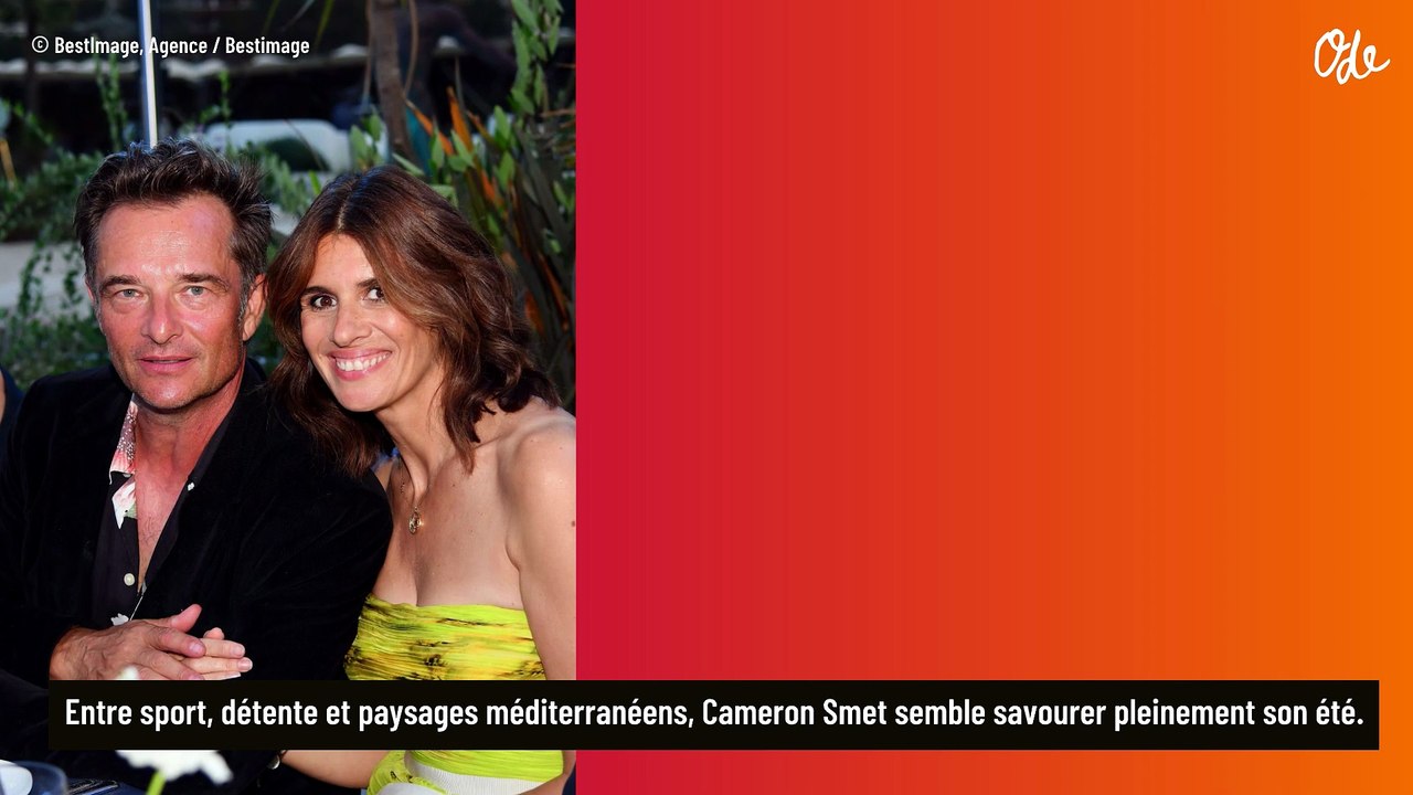 Cameron Smet : Sport, sorties entre amis, farniente, piscine... Le fils de David Hallyday profite de son été dans un cadre idyllique