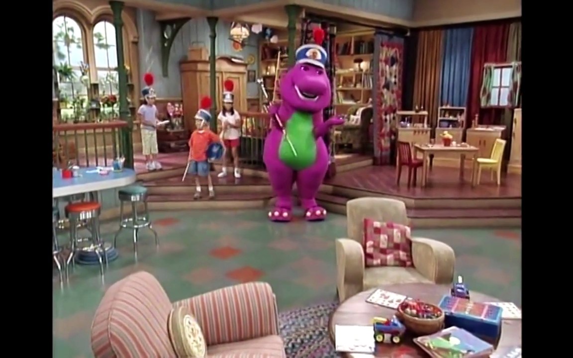 PBS Kids Barney And Friends Our Friend Barney Had A Band...mp4