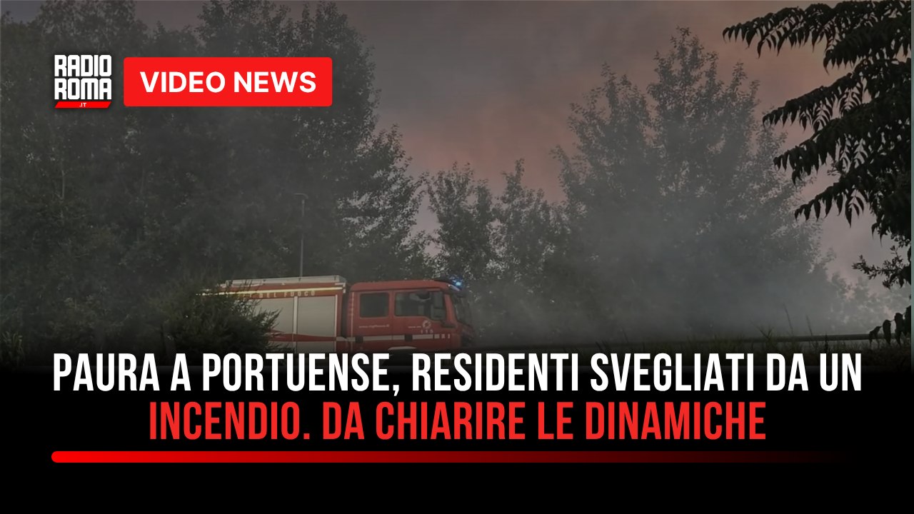 PAURA A PORTUENSE, RESIDENTI SVEGLIATI DA UN INCENDIO. DA CHIARIRE LE DINAMICHE