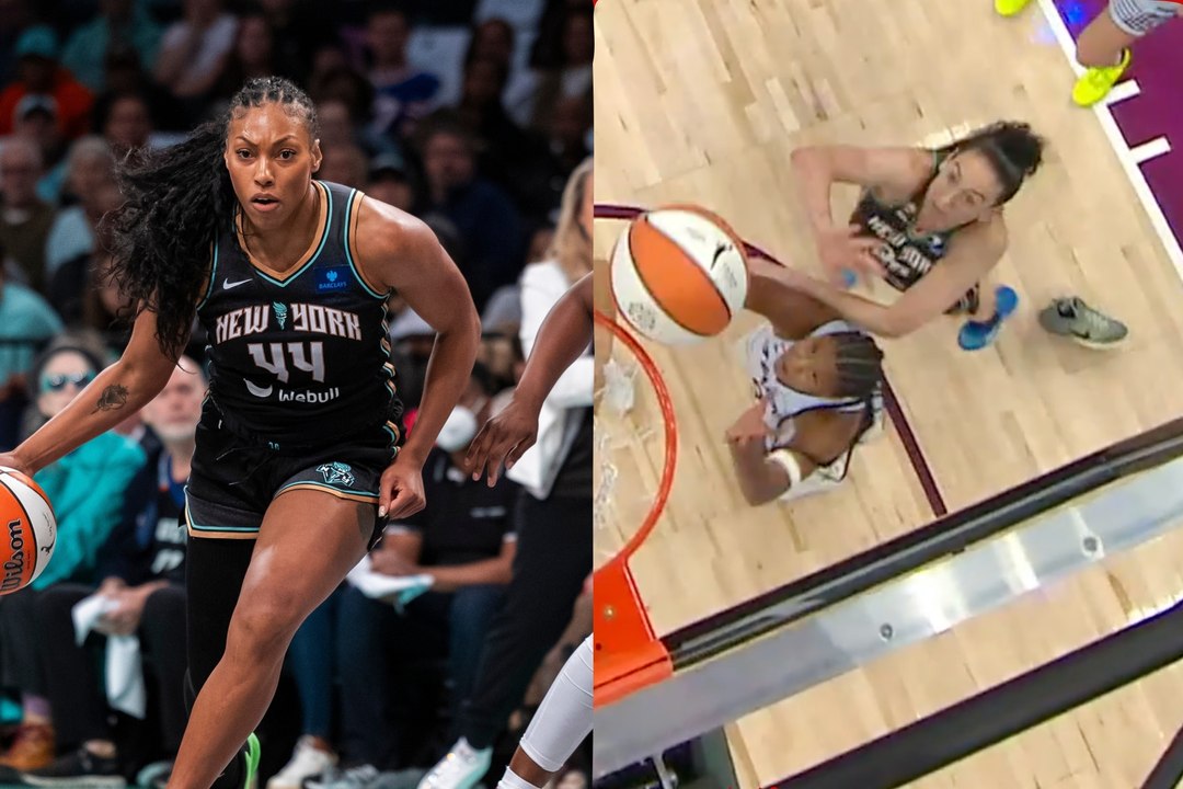 Expulsan a Betnijah Laney-Hamilton tras lanzar el zapato de una compañera a una rival