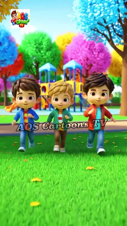 One Two Three |Learn Number| With Nursery Rhymes |AQS Cartoons TV