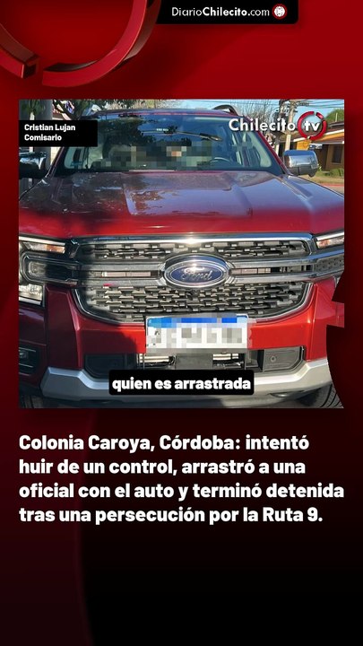 Colonia Caroya, Córdoba: intentó huir de un con...